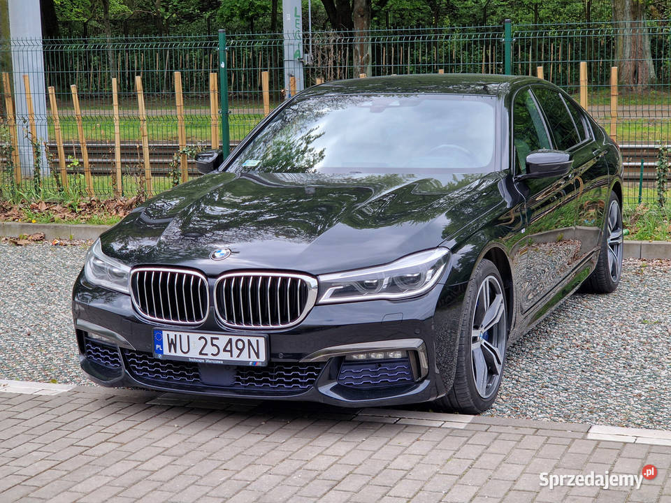 BMW 750d xDrive M salon serwis ASOFV23 mazowieckie