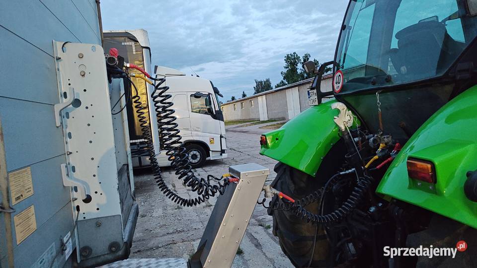Dolly wózek do naczepy Krger Siga Uno nieuszkodzony dolnośląskie Trzebnica