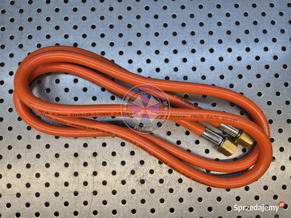 Palnik gazowy z wężem 15m do lutowania 3 dysze Palniki Nowe