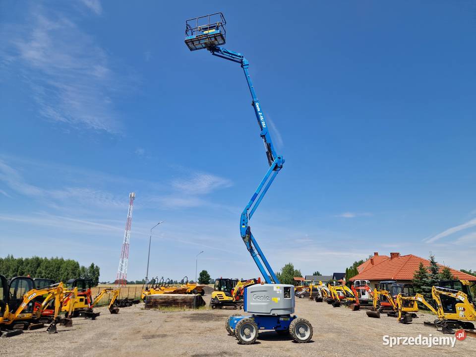 Podnośnik koszowy GENIE Z 4525 J 16m napęd 4x4 lubelskie Ryżki