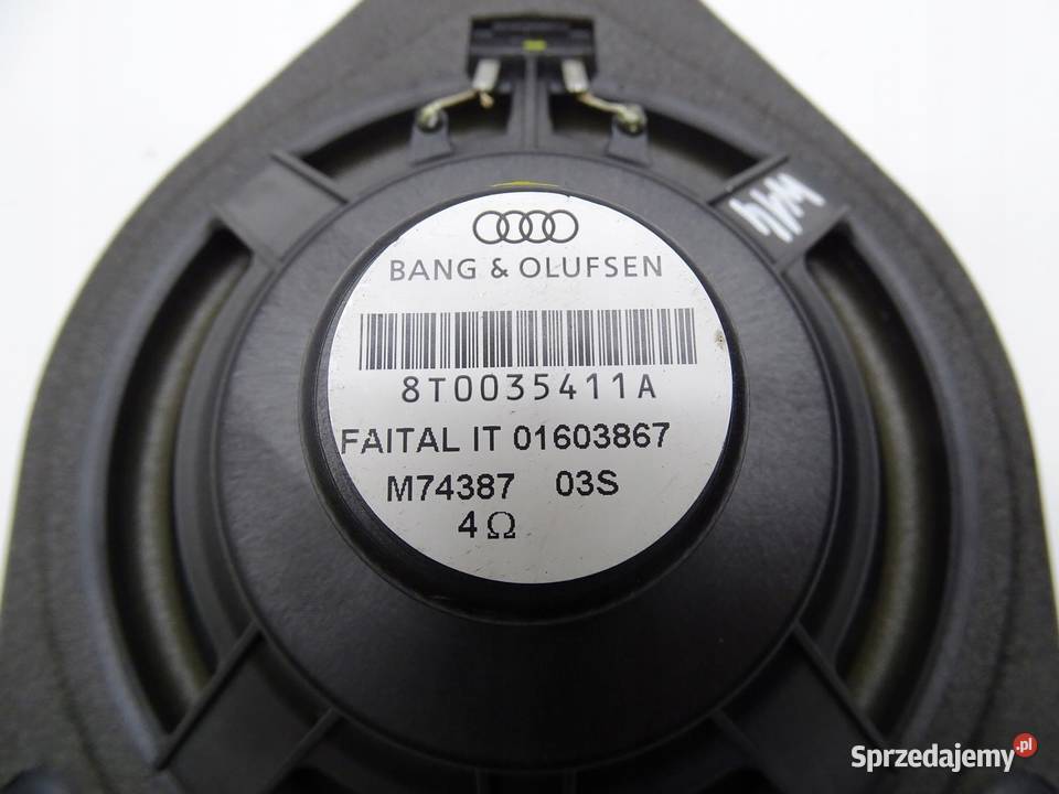 GŁOŚNIK DRZWI TYŁ TYLNY AUDI A5 8T COUPE 3D