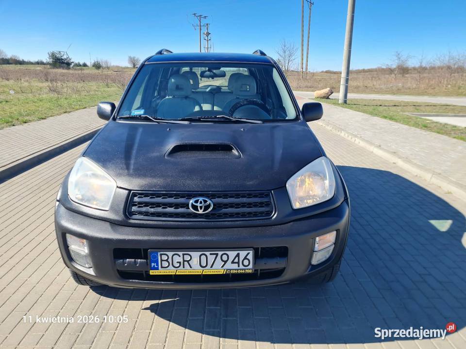 TOYOTA RAV 4 ładna 2002r Rok produkcji 2002 Grajewo sprzedam