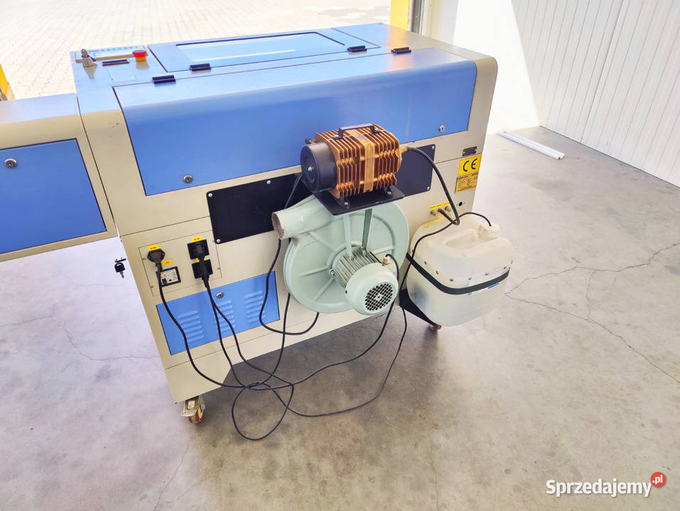 Ploter laserowy TechSol LASER600 stan Ruida