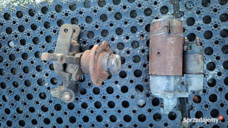 Fiat 126p silnik 650 zwrotnica rozrusznik kratka Środa Wielkopolska