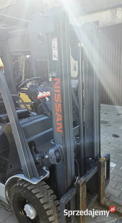 Wózek widłowy nissan L01 1500 LPG wielkopolskie Gniezno