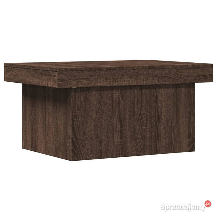 Stolik kawowy brązowy dąb 100x55x40 WM840876 mazowieckie