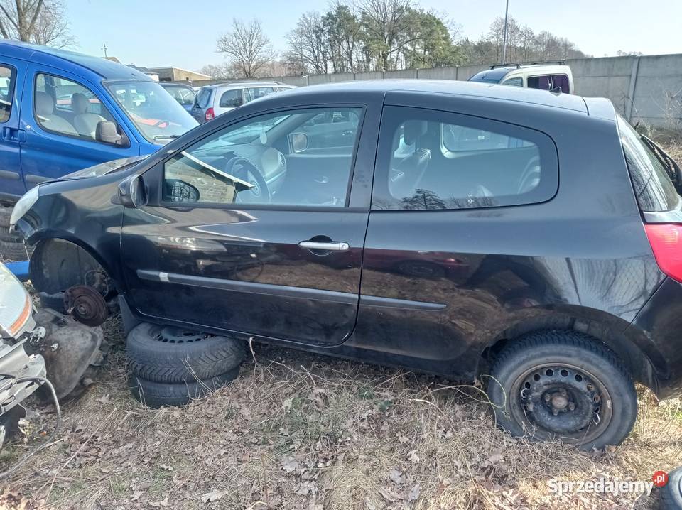 Renault Clio III 12 55 kw 2008 r dawca części wielkopolskie