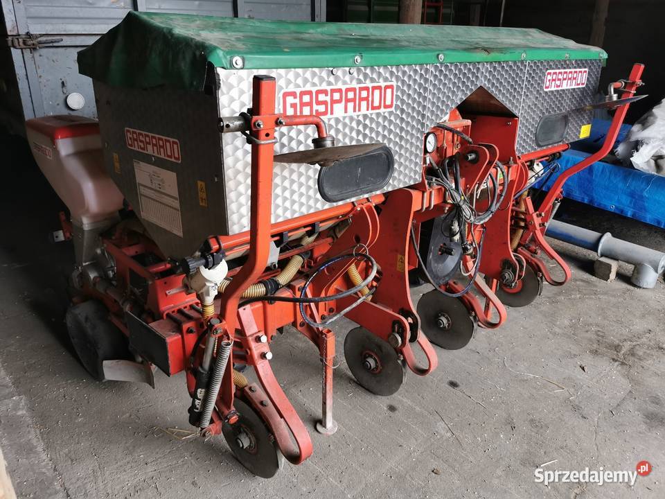Siewnik kukurydzy Gaspardo MT4 ROWS talerzowy nieuszkodzony Siewniki i sadzarki