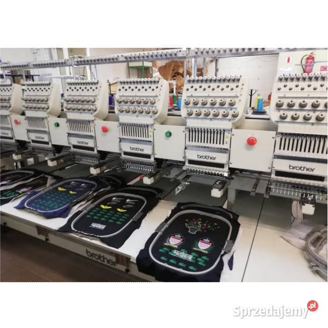 HAFCIARKA 6głowicowa BROTHER BES1262BC Produkcja Bydgoszcz