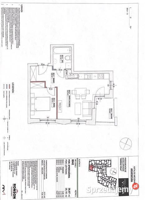 2 pokojowy narożny apartament Sprzedaż Warszawa sprzedam