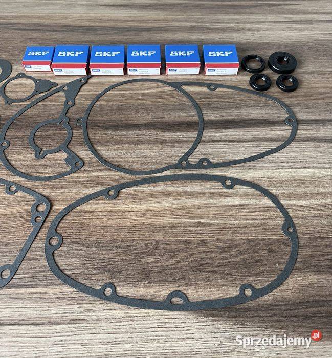 NOWY KOMPLET ŁOŻYSKA SKF USZCZELNIACZE USZCZELKI