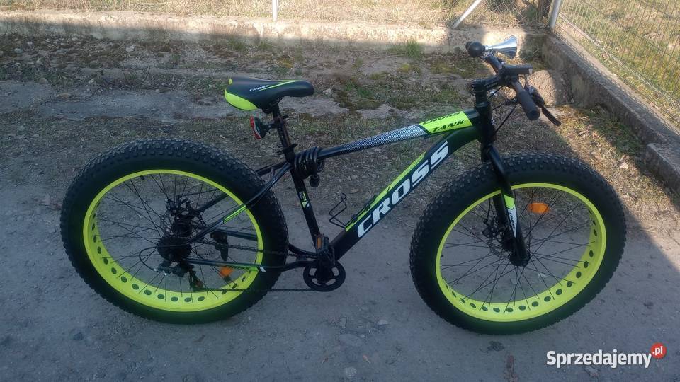 Rower Cross Tank 26x4 Prawie Nowy Rower małopolskie