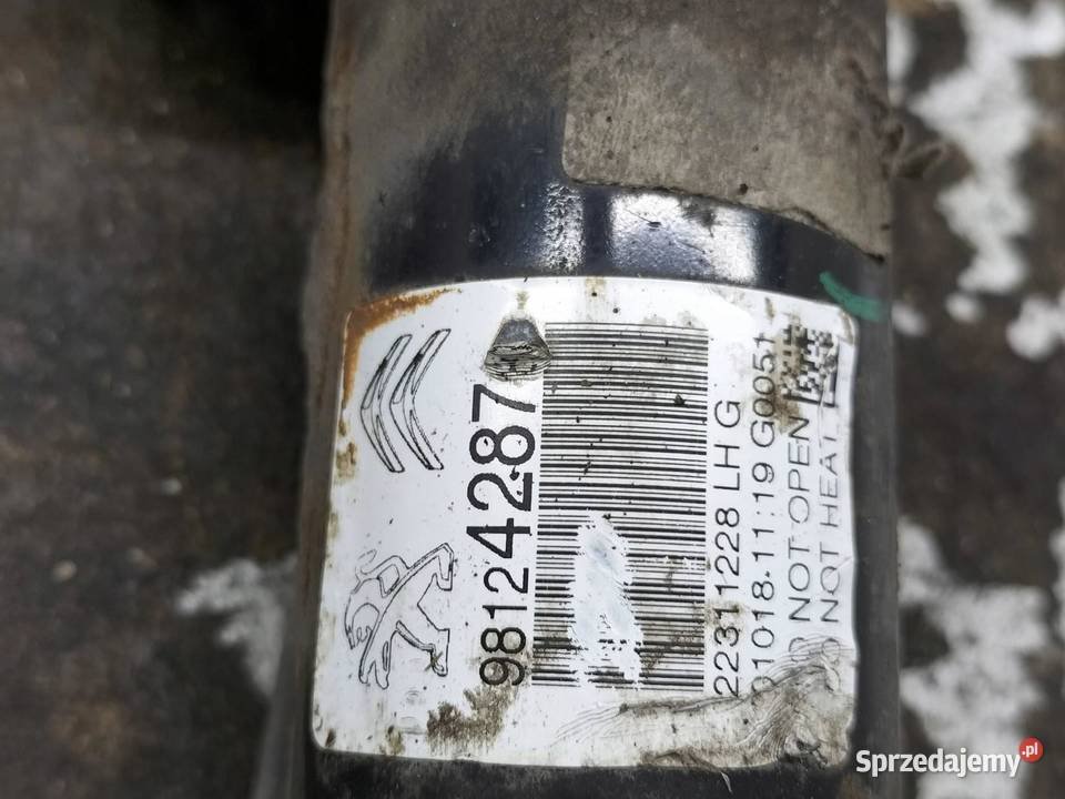 AMORTYZATOR LEWY PRAWY PRZÓD KPL 16 HDI Amortyzatory