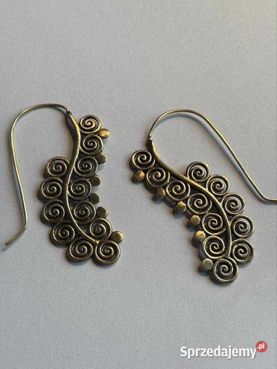 Kolczyki Boho spiralne Bydgoszcz