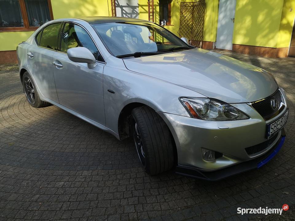 Lexus IS250 RWD manual najbogatsza wersja srebrny Jaworzno