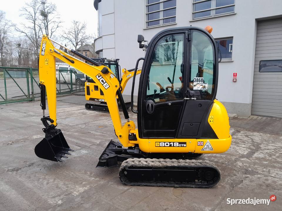 MINIKOPARKA 18 TONY JCB CAT VOLVO KUBOTA SANY Gąsiennice Krotoszyn