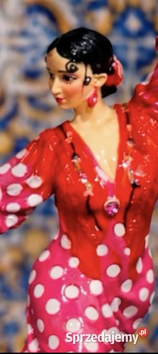 FIGURKA HISZPAŃSKIEJ TANCERKI FLAMENCO łódzkie Pabianice sprzedam