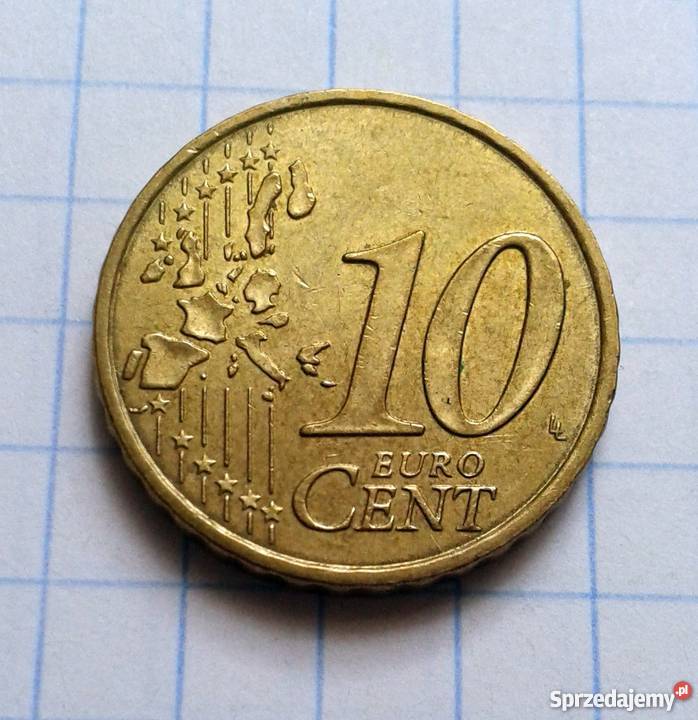 10 EURO CENT ( 10 CENTÓW ) 2000 ROK - FRANCJA