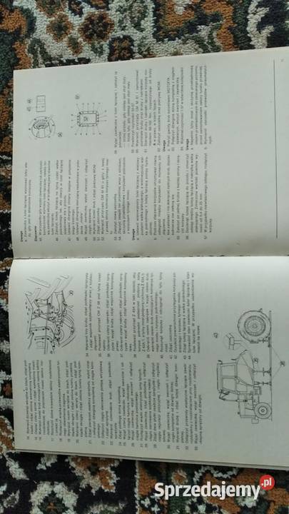 nstrukcja napraw MF 255 Ursus 3512 suplement lubelskie Lublin