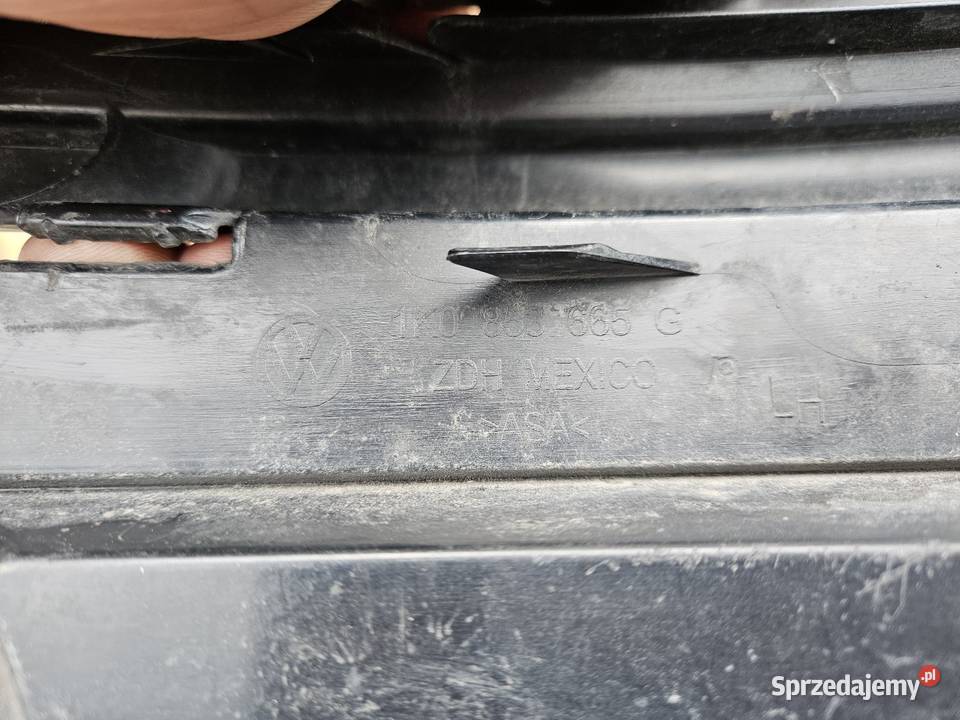 VW JETTA 0510 KRATKA LEWA ZDERZAKA PRZÓD Międzychód sprzedam
