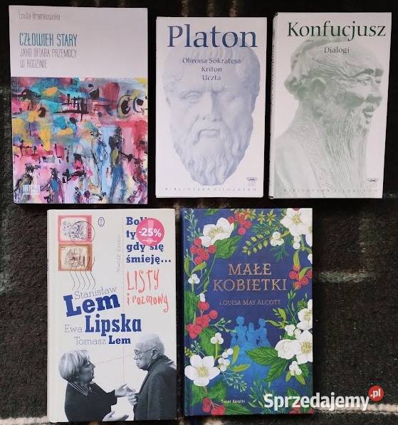 PAKIET 5 książek o różnorodnej tematyce OKAZJA Bełchatów