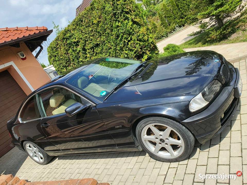 BMW e46 323CI Coupe R6 25 benzyna LPG hak klima Seria 3 Olsztyn sprzedam