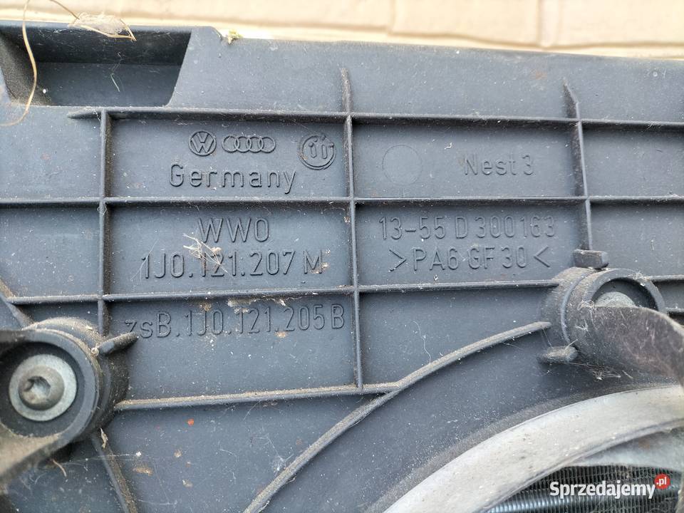 AUDI A38L A3 8L 19TDI CHŁODNICA PŁYNU WODY osobowe lubelskie