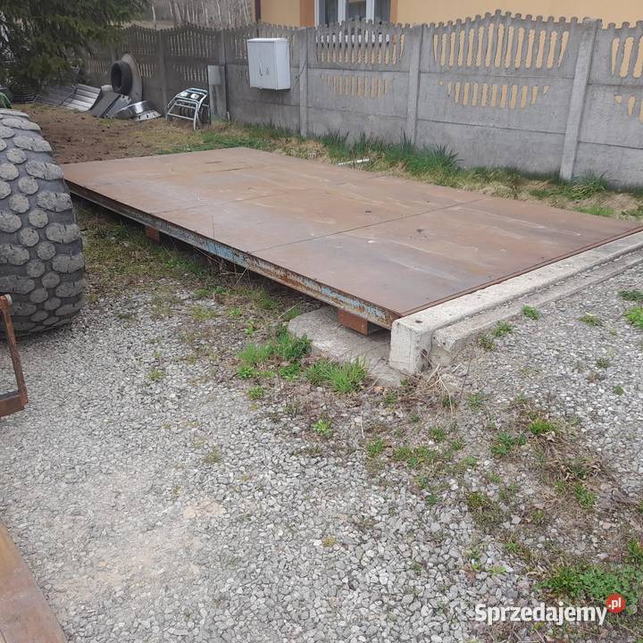 Waga najazdowa 6 ton Frampol