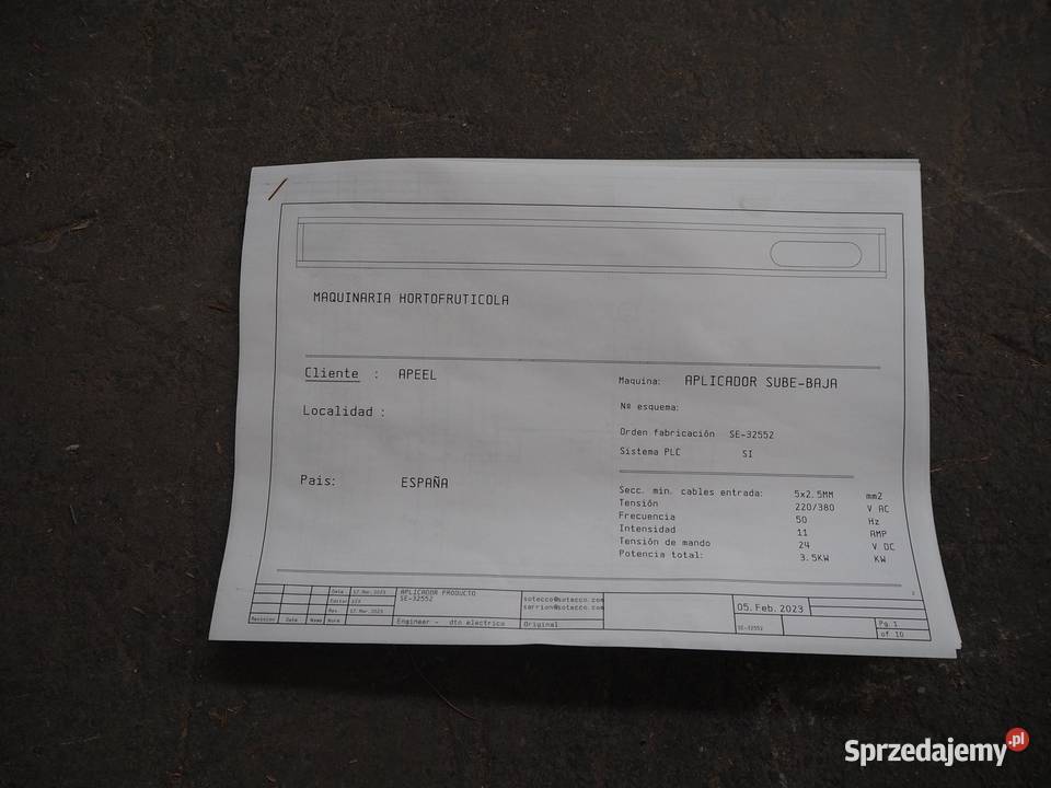 Szczotkarka podwójna Sotecco 2x12 szczotek wielkopolskie Krotoszyn