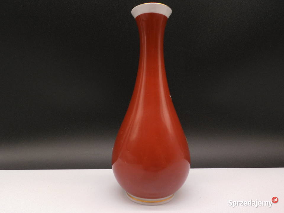 Wazon Vintage KRUGER Geiersthal Porcelana Porcelana i szkło Raszków