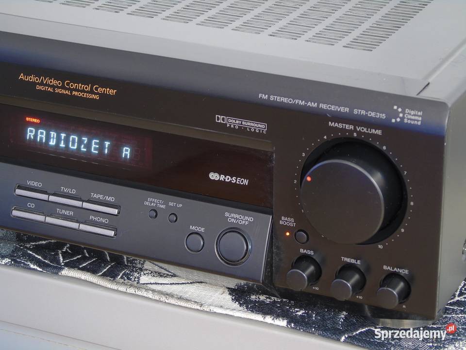 Amplituner Sony STRDE315 RDS sprawny i mocny Jasło sprzedam
