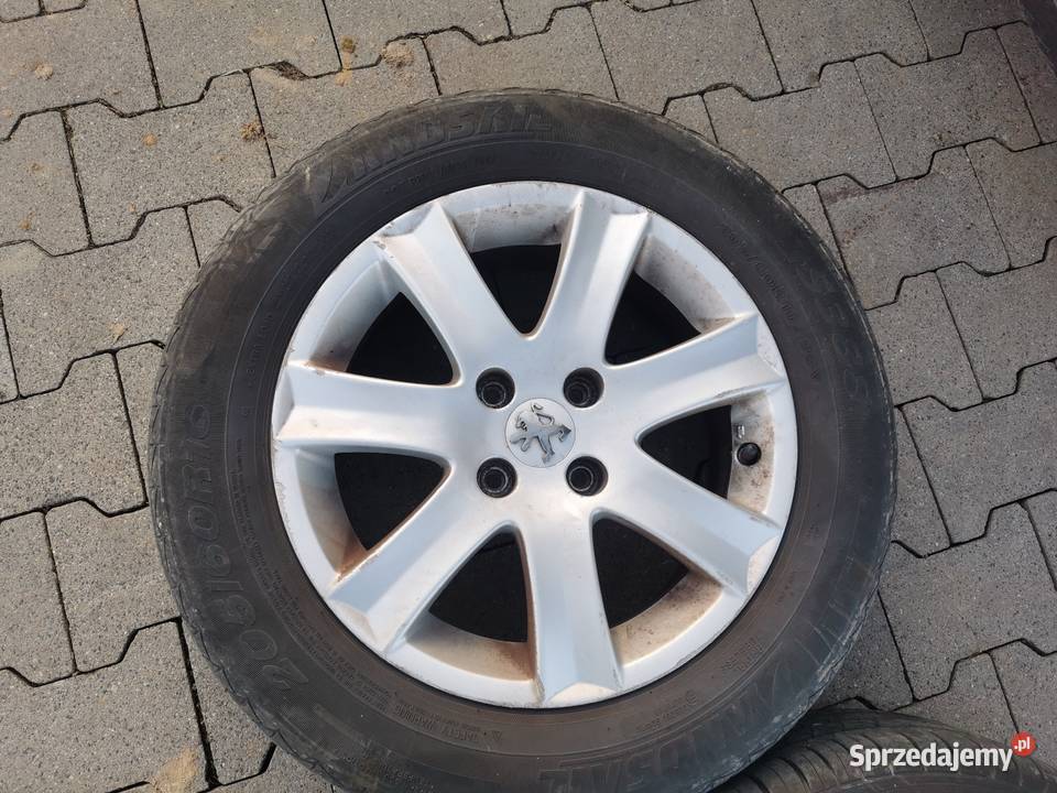 Alufelgi 16 4x108 Peugeot Citroen Opony letnie Rzeszów sprzedam