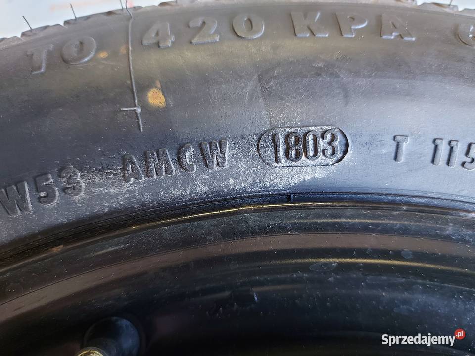 BMW E46 koło dojazdowe 1159016 92M 5x120 ET32