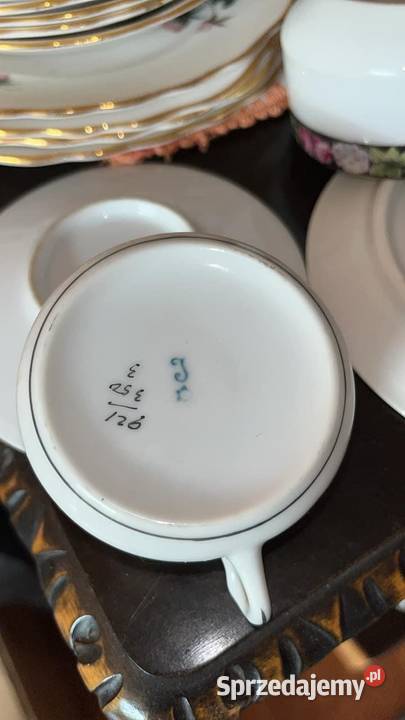 Filiżanka do espresso Syg Fraureuth Śliczny Porcelana i szkło sprzedam