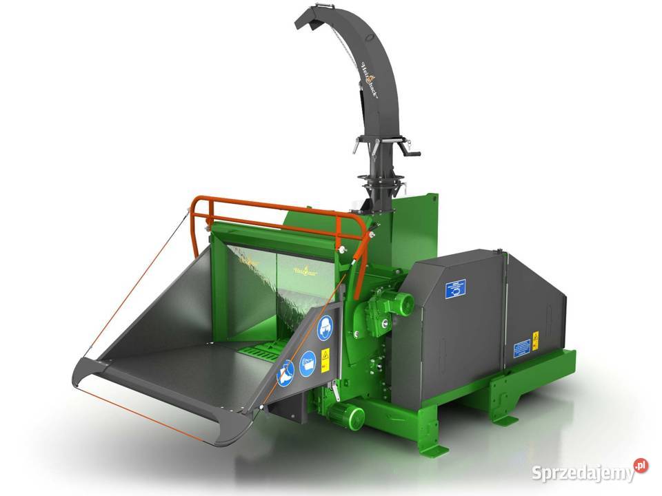 Rozdrabniacz do drewna Heizohack w zastosowaniu Kożuchów