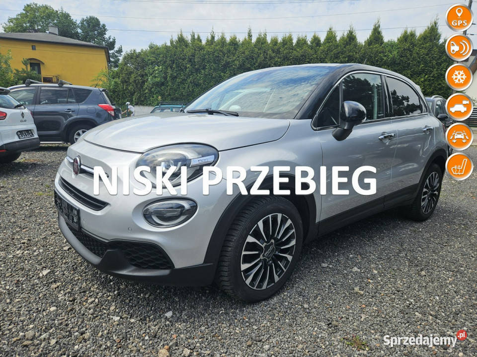 Fiat 500x Nawigacja Podgrzewane fotele Tempomat Ruda Śląska