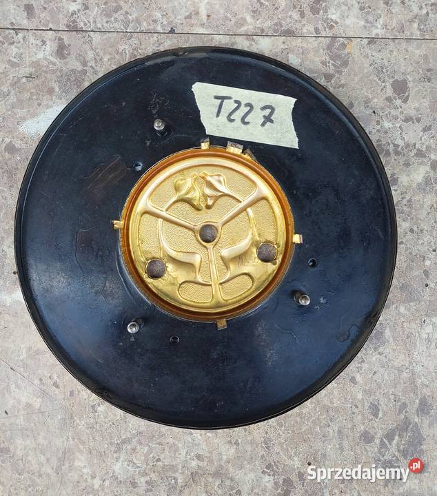 T227 Tarcza zegara GB Becker tzw porcelanka ecru Tczew