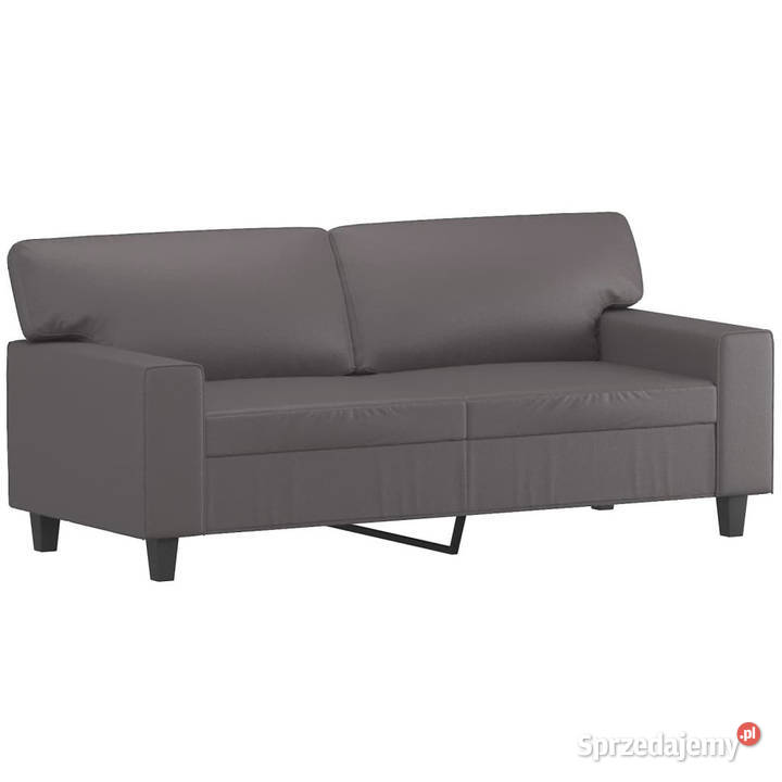 2osobowa sofa szary 140 sztuczna skóra WM359419 Warszawa