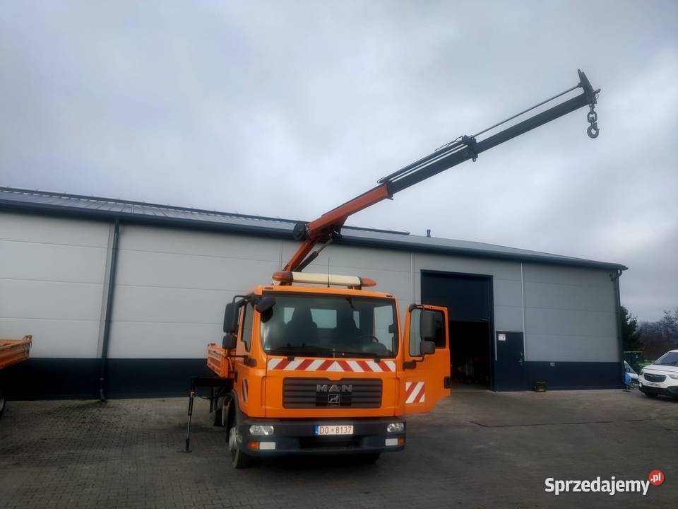 MAN TGA TGL 8180 Wywrotka HDS Krzeszów