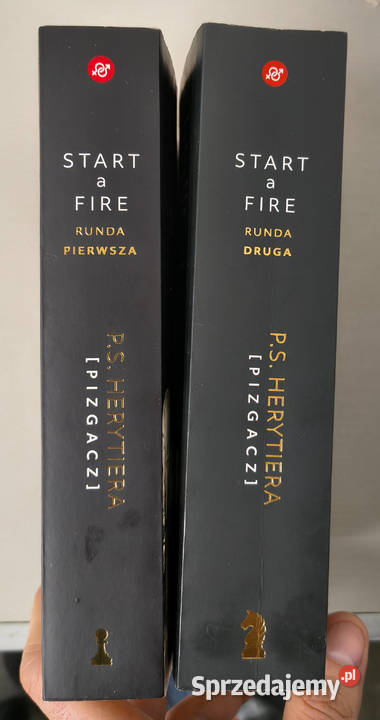 Start a fire runda pierwsza druga P S Herytiera Proza i poezja Sosnowiec sprzedam