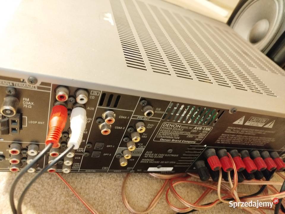 Tonsil Perfect 150 amplituner Denon AVR 1306 Września