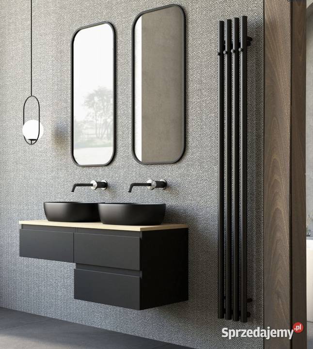 Oltens Stang grzejnik łazienkowy 180x205 czarny mazowieckie sprzedam