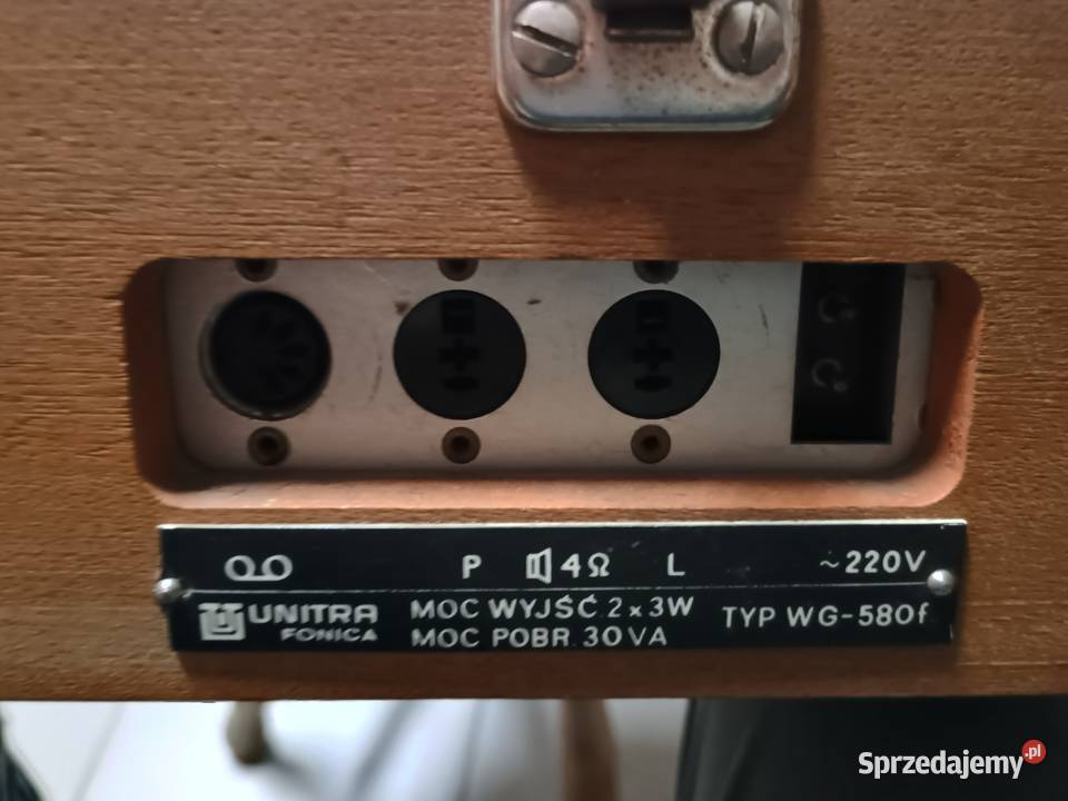 Gramofon z lat 70 PRL Wągrowiec