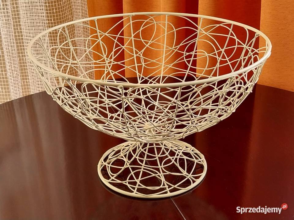 Miska metalowa półmisek na owoce Wałbrzych