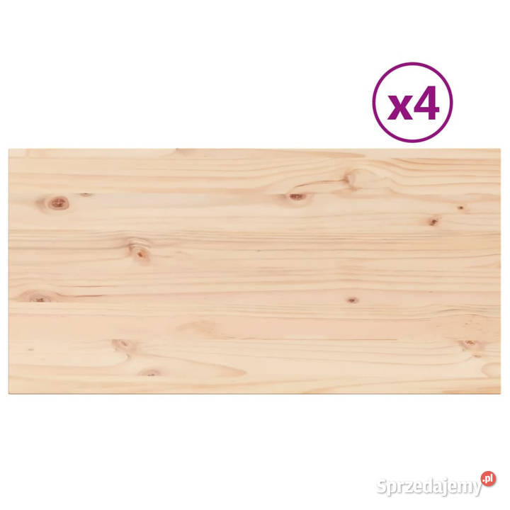 Blaty do stolika 4 90x45x25 prostokątne sosnowe Warszawa