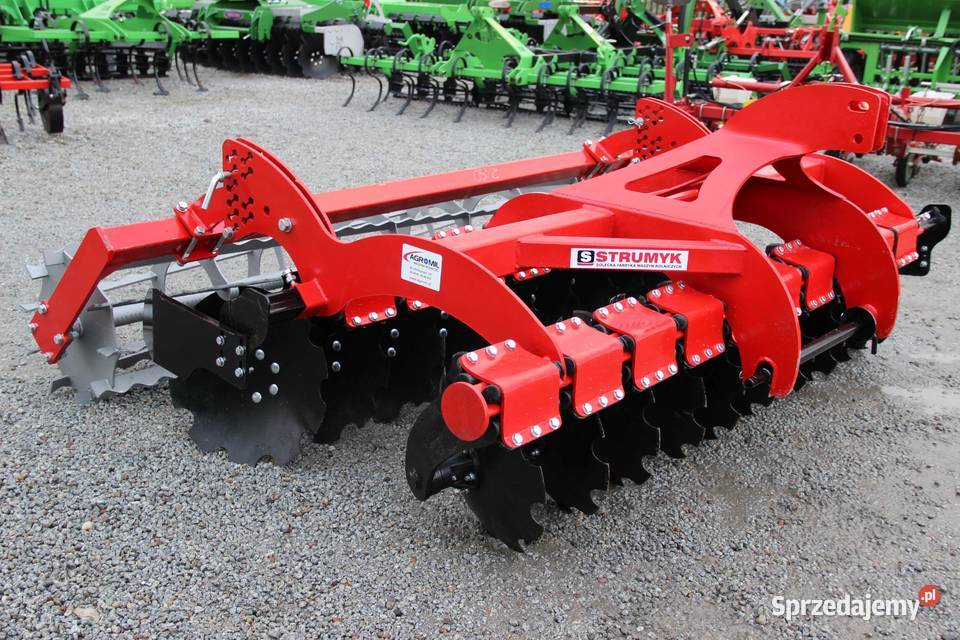 Brona talerzowa lekka Tiger II Junior talerzówka Rogóźno