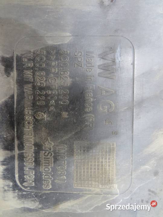 OSŁONA PODWOZIA OCTAVIA III 3 5Q0825230G osobowe