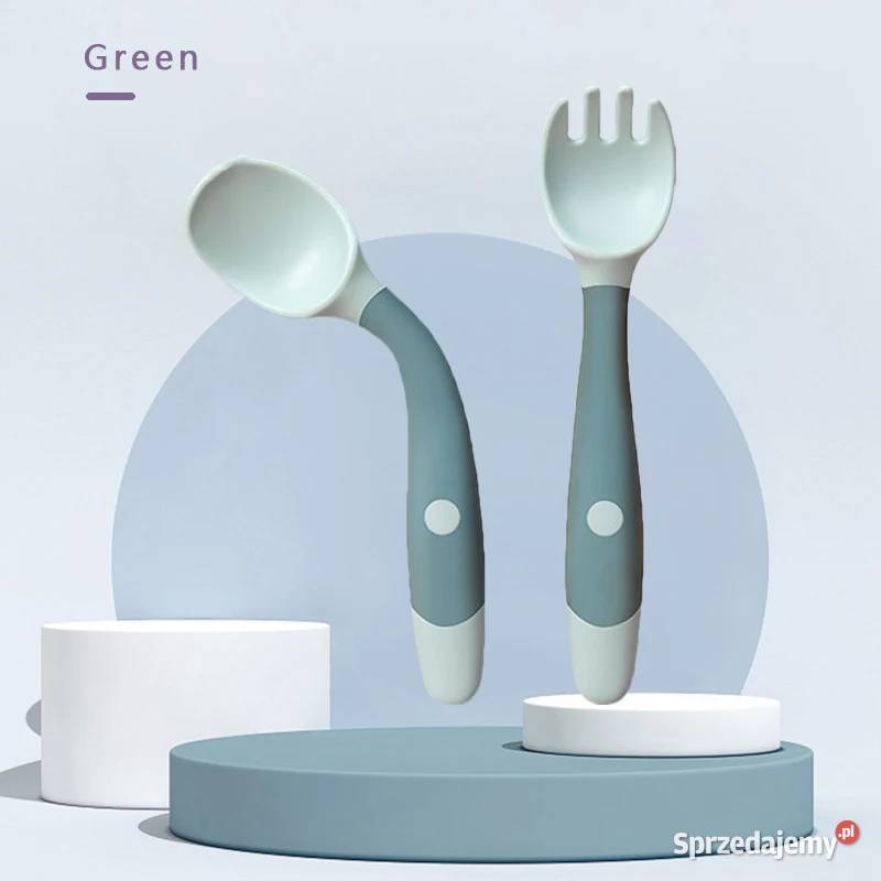 Elastyczne sztućce do nauki jedzenia dzieci Płock