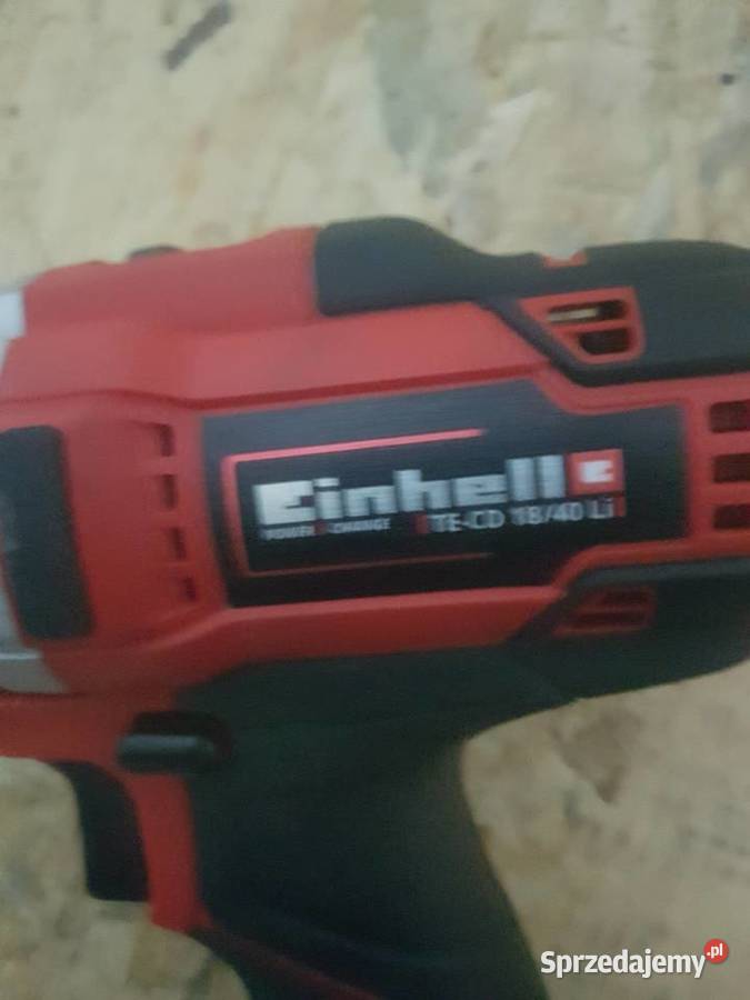 Wiertarkowkrętarka Einhell TECD 1840 Li Solo Elektryczne Głogowa