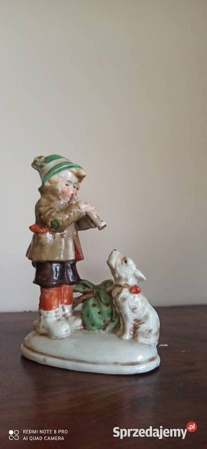 Grafental Figurka chłopca grającego na flecie pomorskie sprzedam